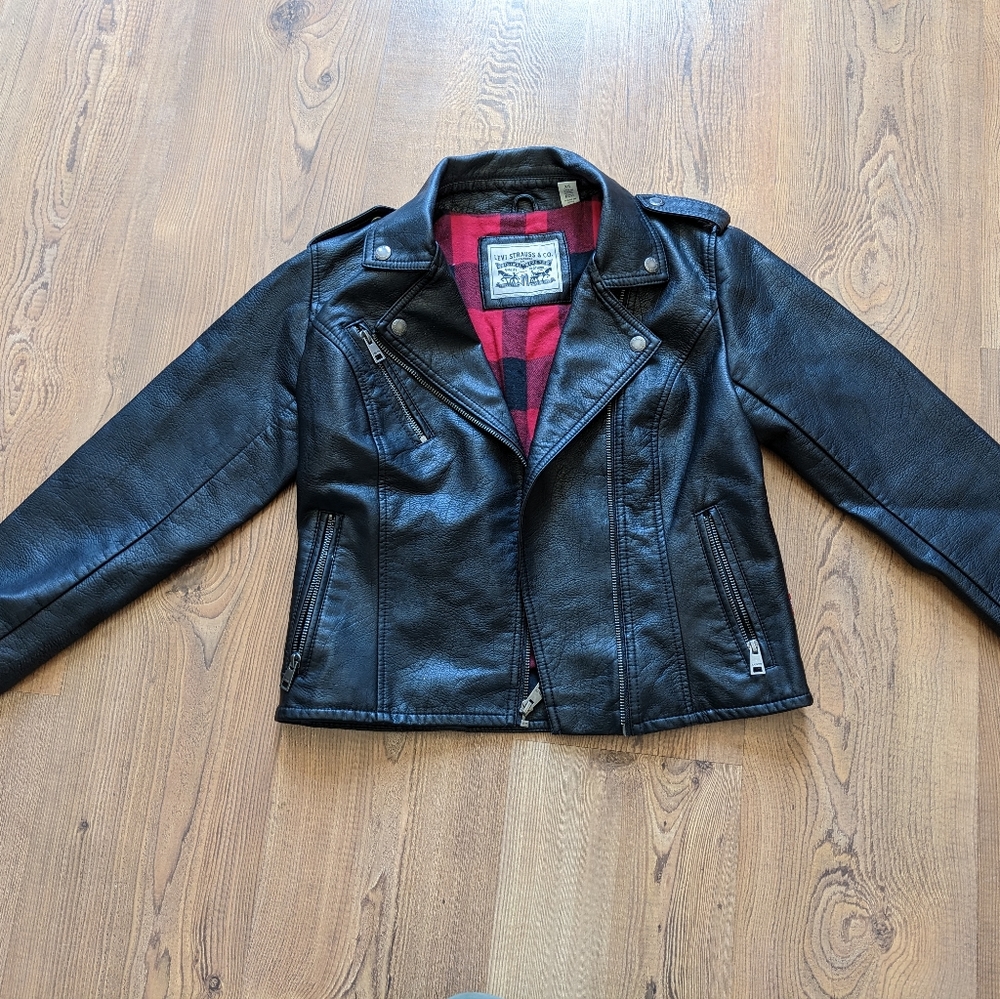 Levi's faux leather jacket